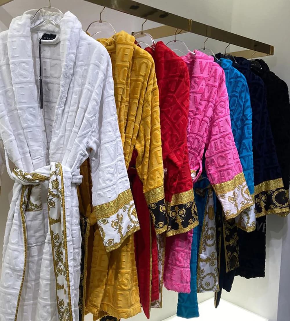 Women's Bathrobe, Cotton Long Showcase, Luxurious Hotel Style, Pigiama, Homewear, Comfortable Loungewear in Plush
