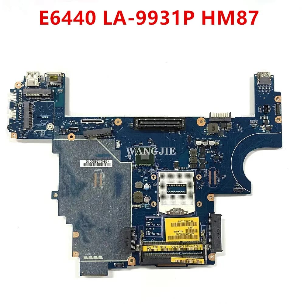 Scheda Madre per Notebook DELL Latitude E6440 6440 HM87 CN-0FVNJN 0FVNJN VAL90 LA-9931P SR17C