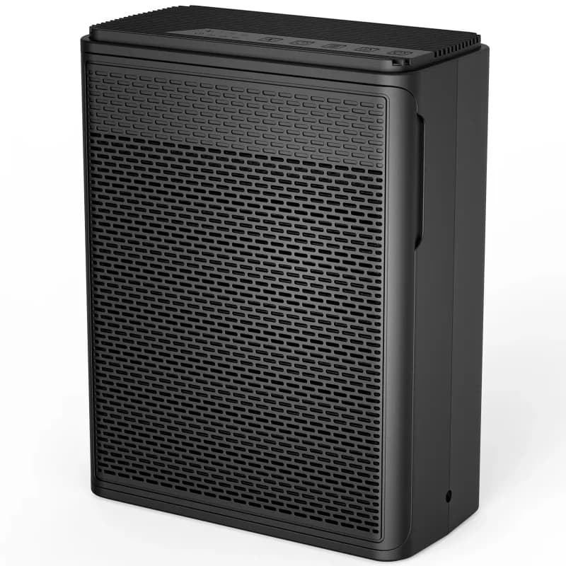Purificatore d'aria portatile HEPA H13 Purificatore d'aria per ambienti domestici a basso rumore a carbone attivo