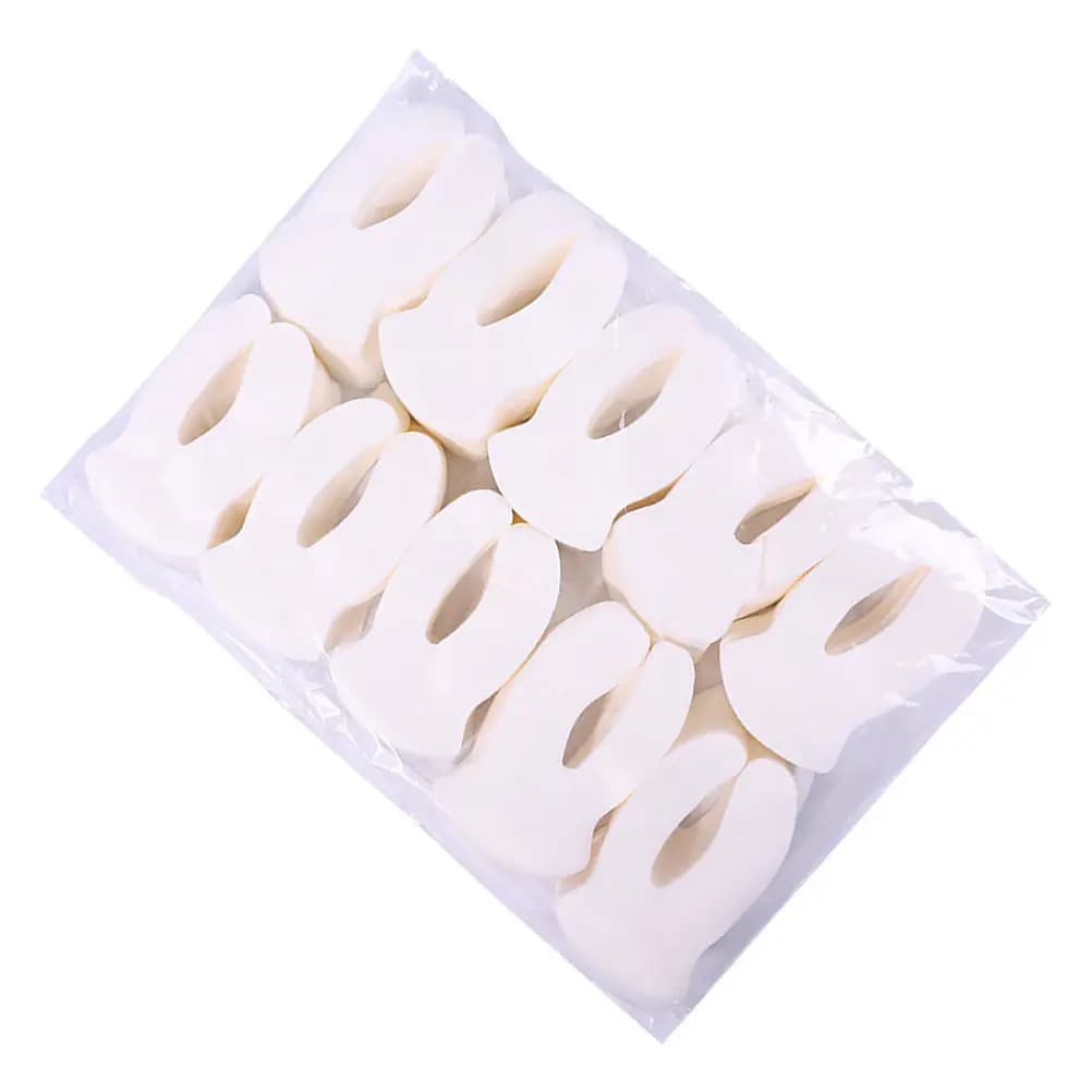 1000 Pezzi Maschera Occhi in Cotone Monouso Fai-da-te, Patch Idratanti e Abbellenti per la Cura della Pelle, Fogli di Carta per il Viso