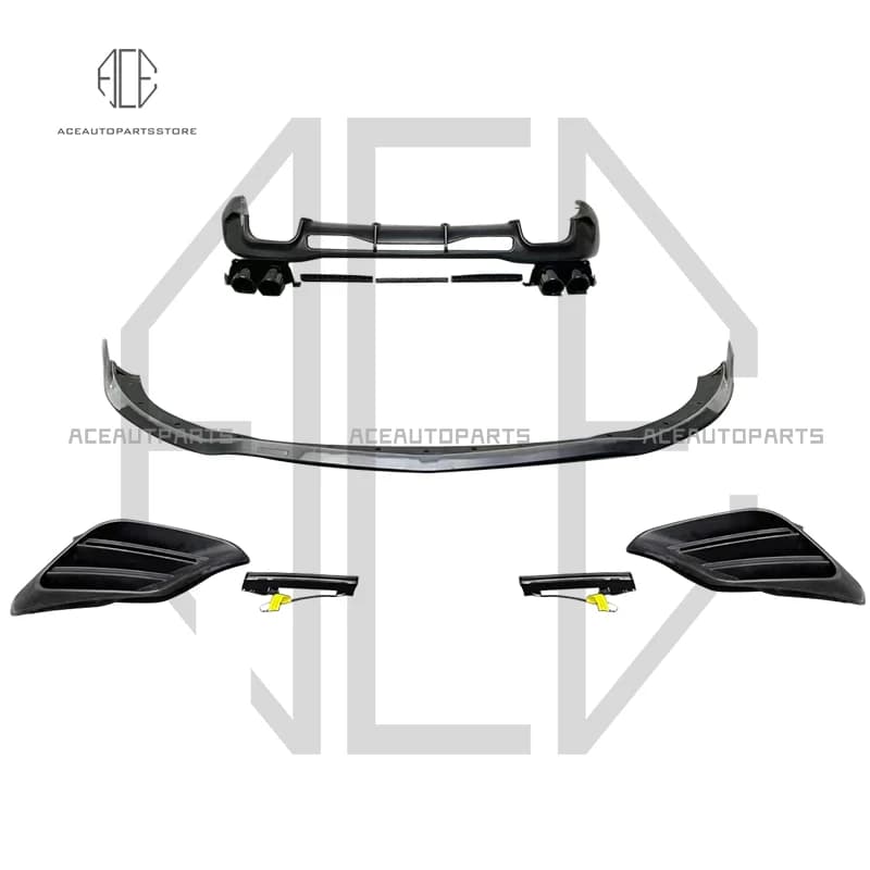 For Benz S-Class W223 S400 S450 S500 S580 pp Body Kit Front Lip Rear Diffuser Spoiler Exhaust Tuyere Car Accesorries