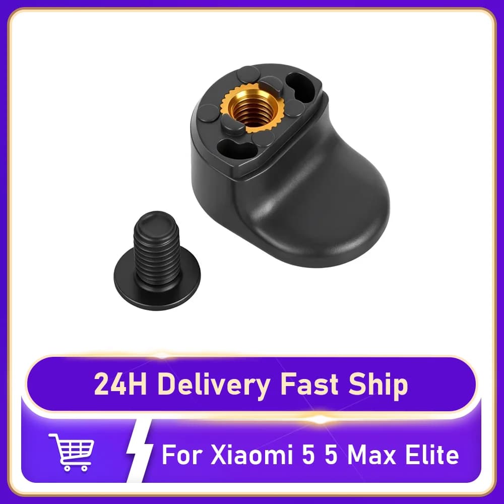 Gancio per Parafango Posteriore per Monopattino Xiaomi 5 5 Max Elite, Gancio Pieghevole con Vite, Accessori per Monopattino Elettrico