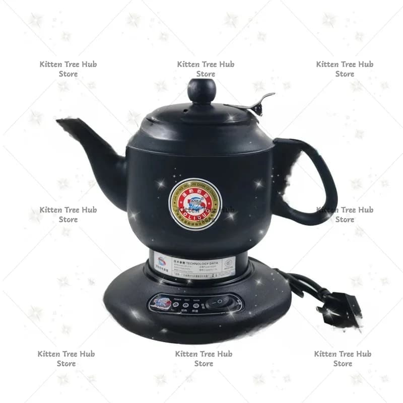 Small long-spout electric water kettle, thermal electric teapot, kung fu tea making, automatic power off, decorative jar