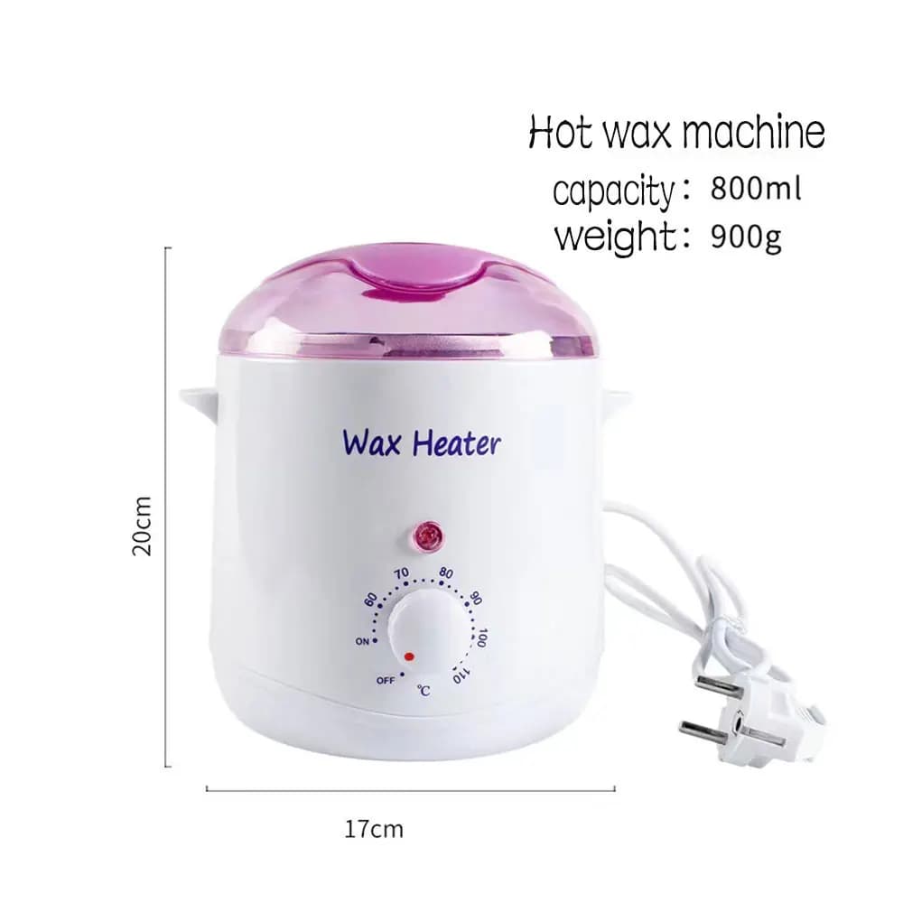 Professional Wax Cartridge Heater Waxing Roller Melt Pot Paraffin Depilatory Hair Removal Waxing Beans Cook Machine Wax Warmer