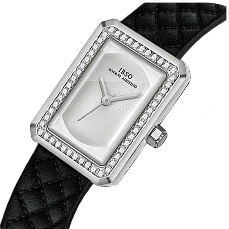 Women's Watch Rectangular Fashion Golden Waterproof Hand Watch Women's Gifts Wrist Watch Brand Luxury Black
