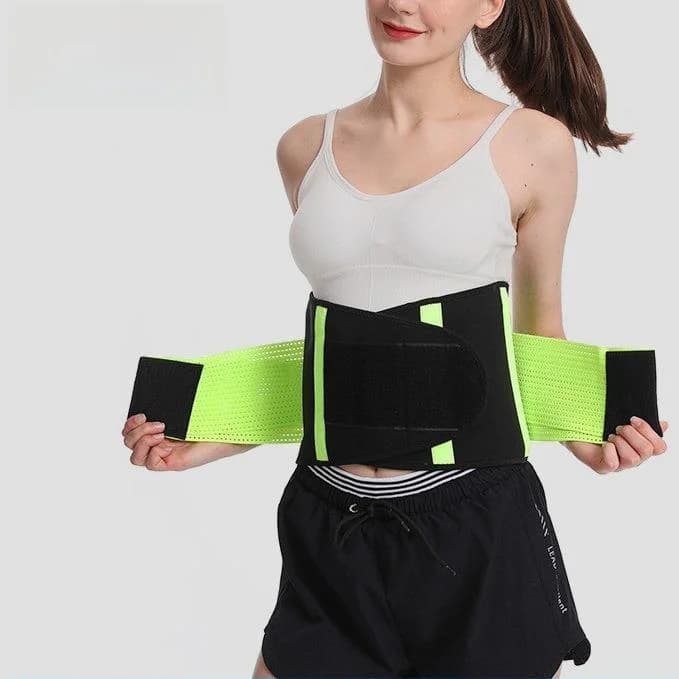 Cintura Fitness Sudorifera per Squat Profondi, Modellante e di Supporto Post-Parto, Fascia Estiva per il Supporto della Vita