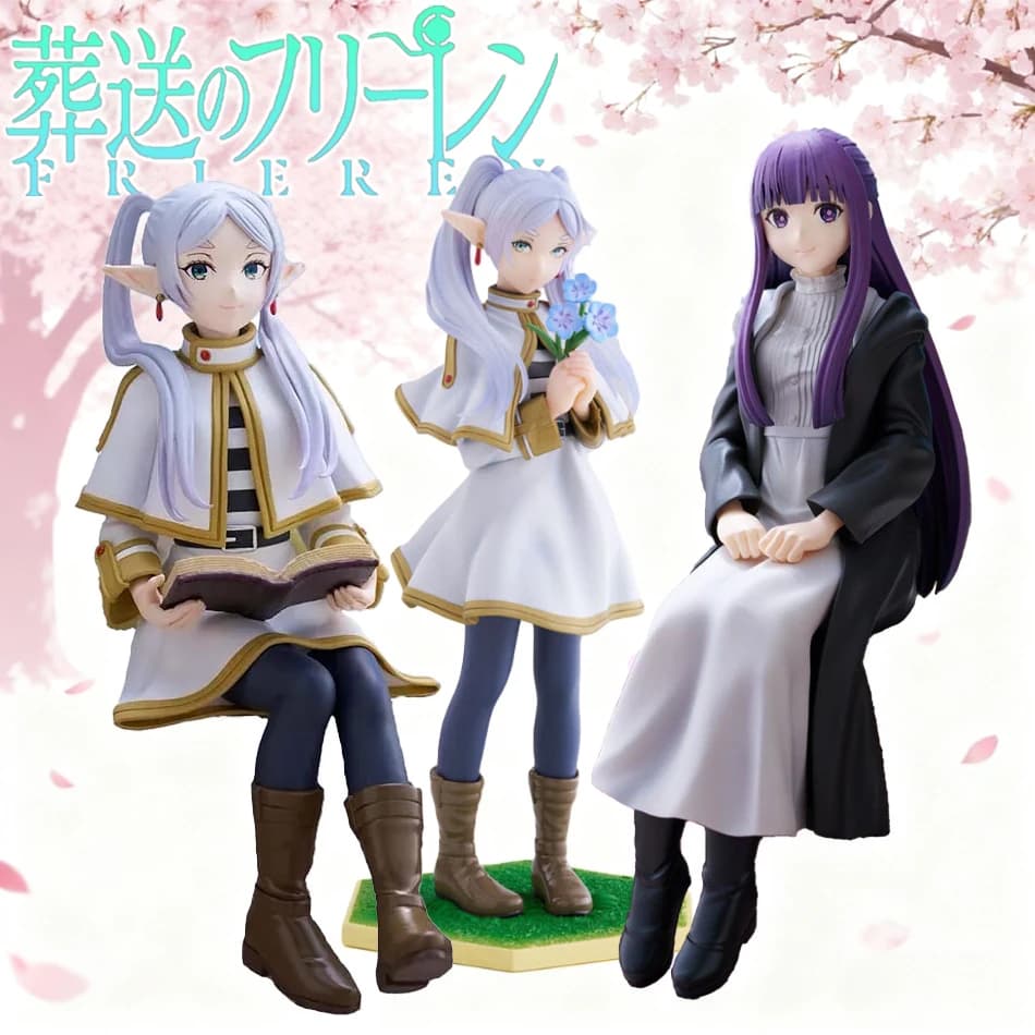 14 centimetri Anime Figura Frieren:Beyond Journey's End Noodle Stopper Frieren Action Figure Luminasta Frieren Figurine Collezione Modello