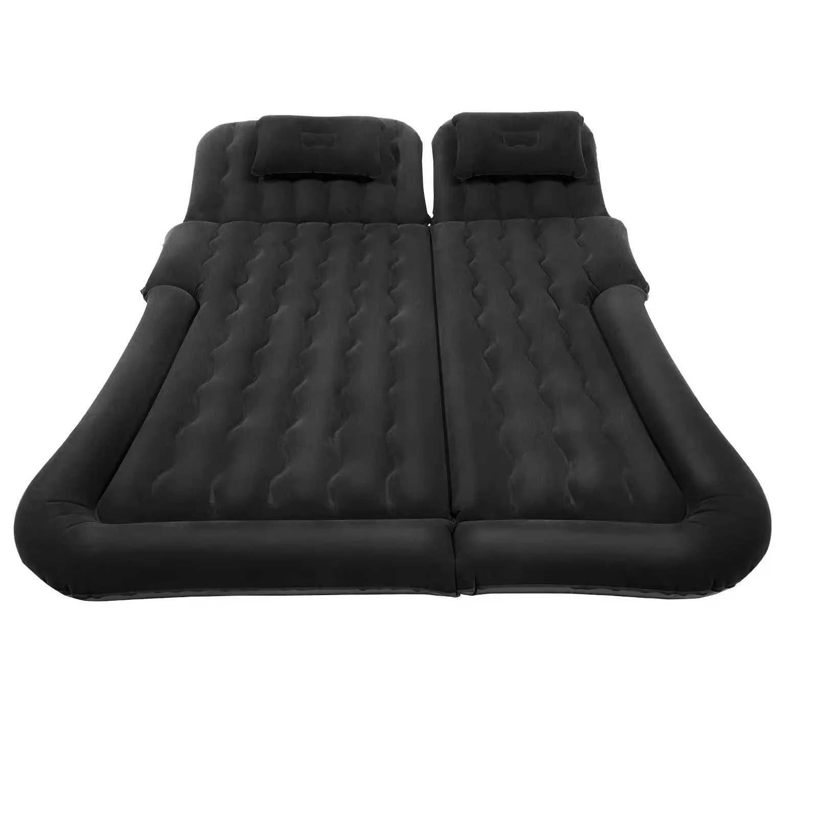 Universal Foldable Inflatable Bed Set Portable Inflatable Mat Back Seat for Car Floating Air Bed cushion for sleeping with pump + pillow