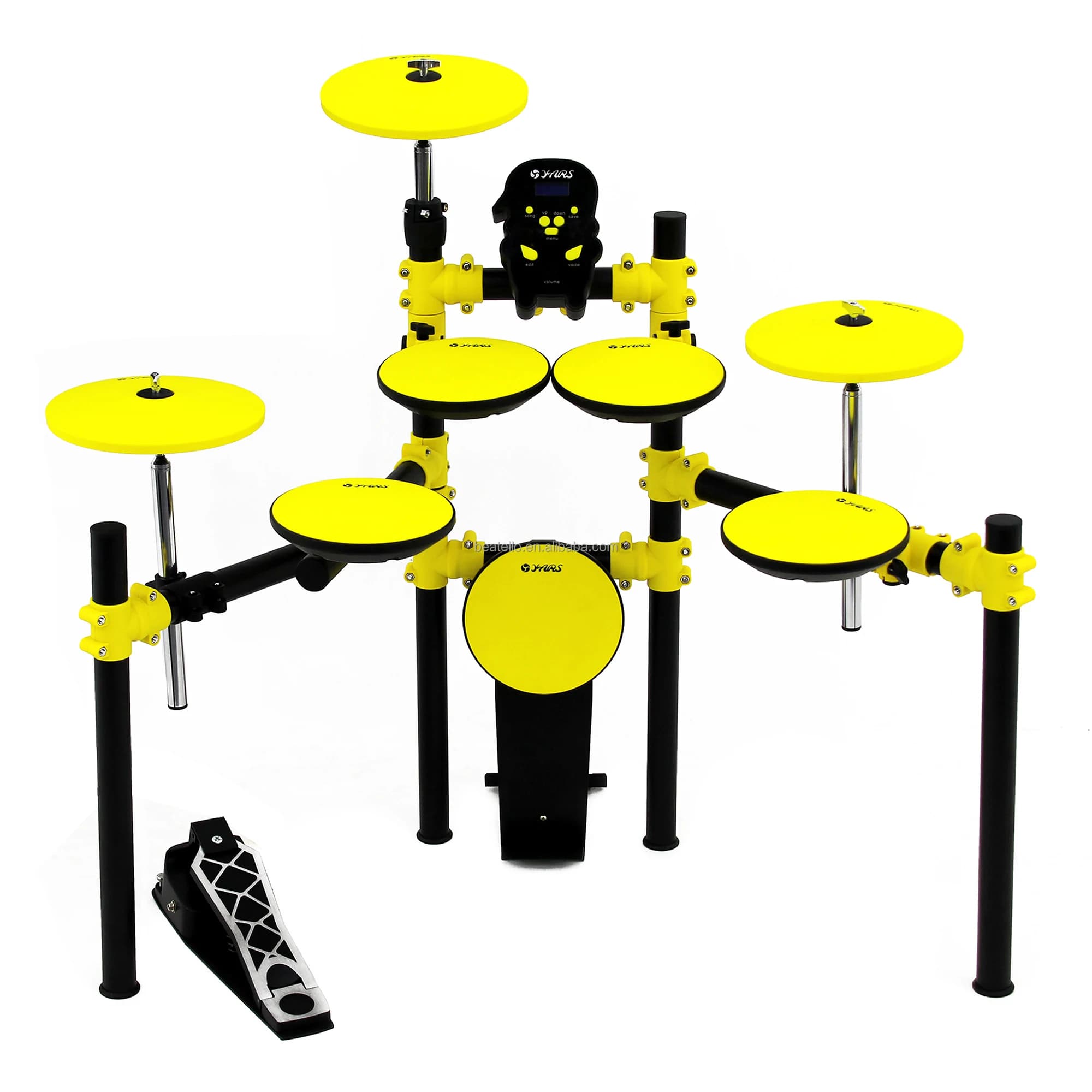 EYE E2 Strumenti a percussione Set di batteria elettrica musicale Set di kit di pad per batteria elettrica elettronica professionale Set completo