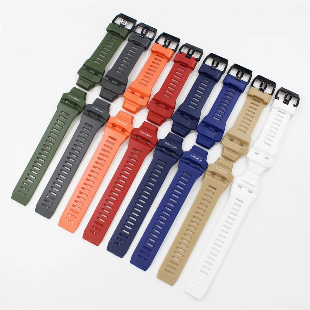 Cinturino per orologio in gomma per GBD-H1000 / 1 / 1A4 / 1A7 Cinturino sportivo Bracciale in TPU Gli accessori per orologi vengono forniti con strumenti