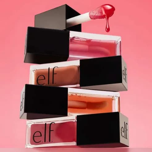 Korean e.l.f. Glow Reviver Lip Oil Original Hydrating Mirror-Shine Nourishes Plumps Lip Pop Honey Talks Sexy Original Lip Gloss