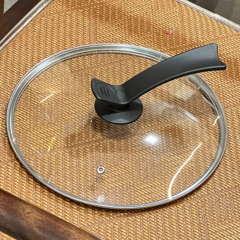 Durevole coprivaso universale coprivaso rotondo visibile coprivaso in acciaio inossidabile antiscottatura coperchio per padella Wok accessori da cucina
