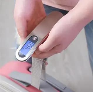 50kg Portable Digital Hanging Hook Scale, Electronic Travel Luggage and Fishing Weighing Scale