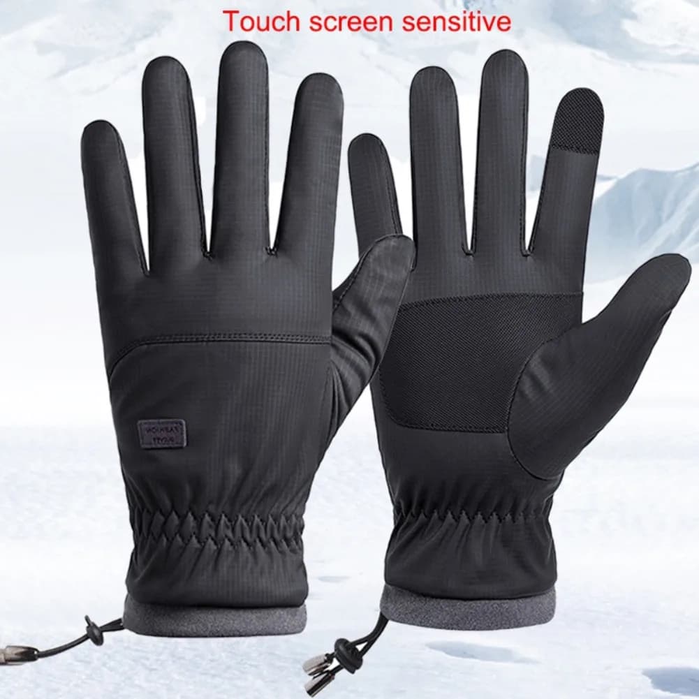 Guanti da sci invernali 2025 per uomo donna Touchscreen caldo ciclismo all'aperto guida moto guanti freddi guanti antiscivolo antivento