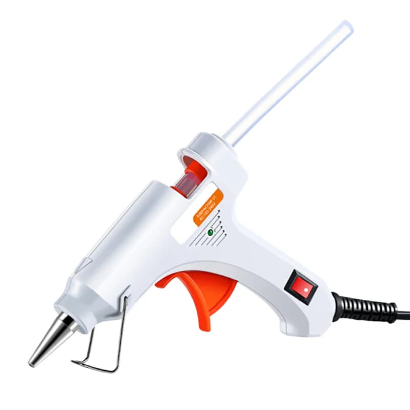 Pistola per colla a caldo da 40w per Stick di colla da 7mm Mini pistole per colla industriali termo elettrico calore artigianato strumenti fai da te