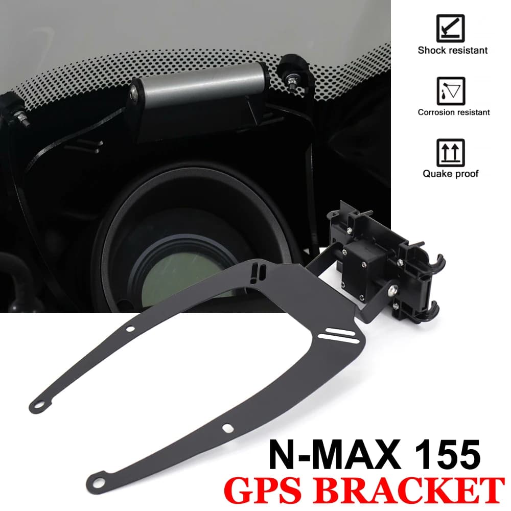 For YAMAHA NMAX155 NMAX125 N-MAX NMAX 155 125 2015-2020 motion GPS navigation plate bracket suitable support SMART PHONE