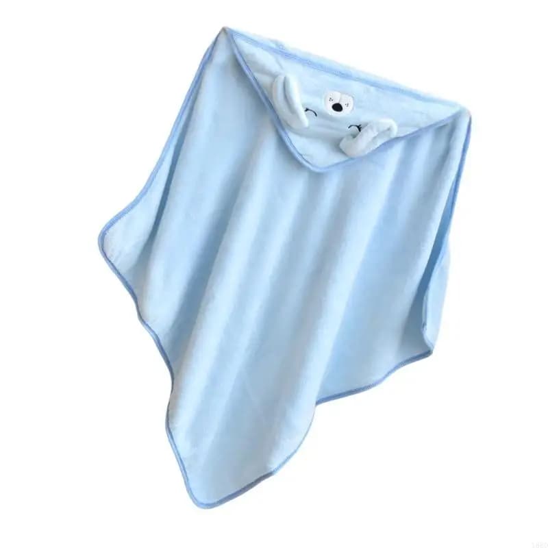 Y88D asciugamano da bagno con cappuccio per bambini con cappuccio traspirante per bambini traspirato per asciugatura morbida