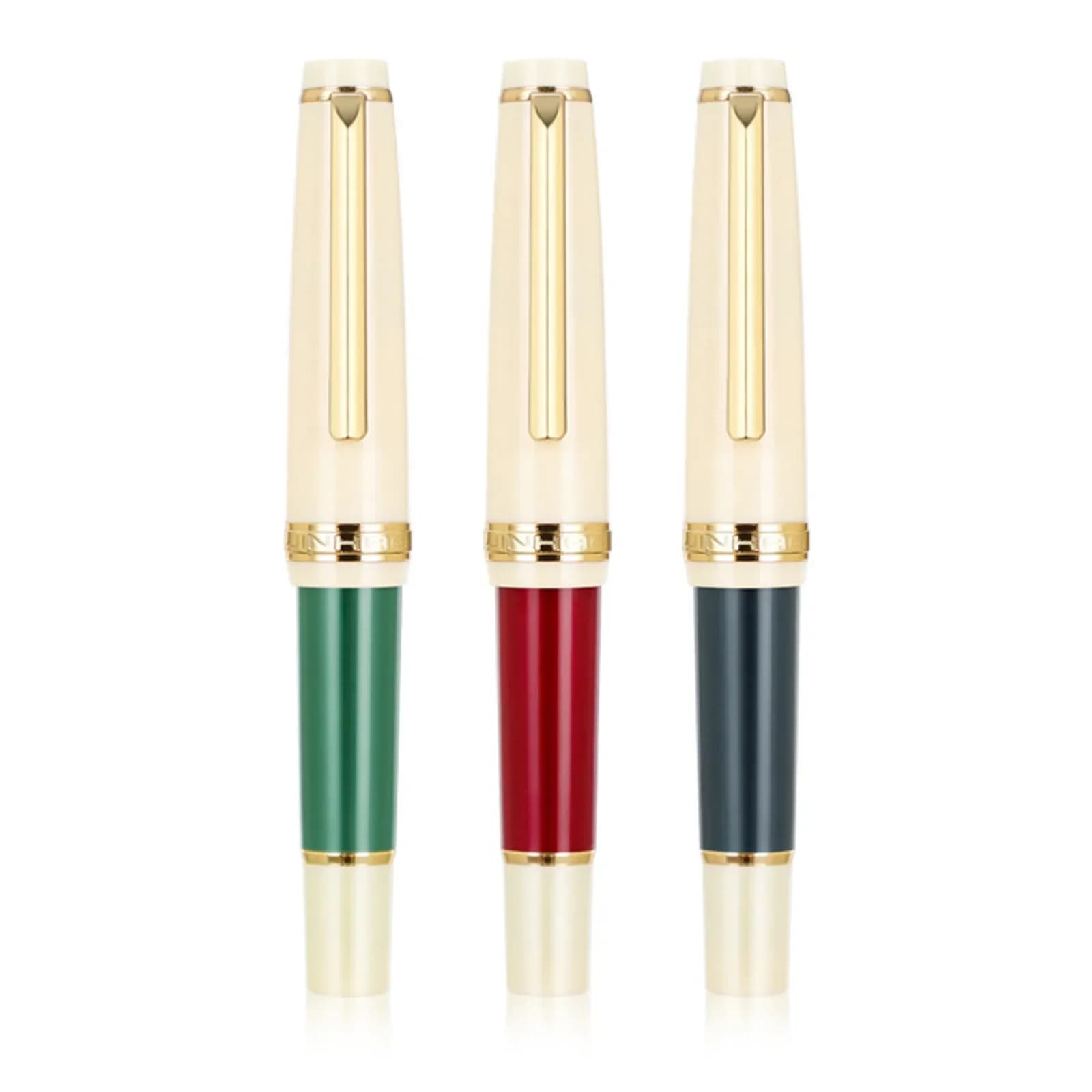 Jinhao 82 Mini penna stilografica acrilica scrittura liscia penne a inchiostro per ufficio affari firma materiale scolastico regalo di Natale per gli studenti