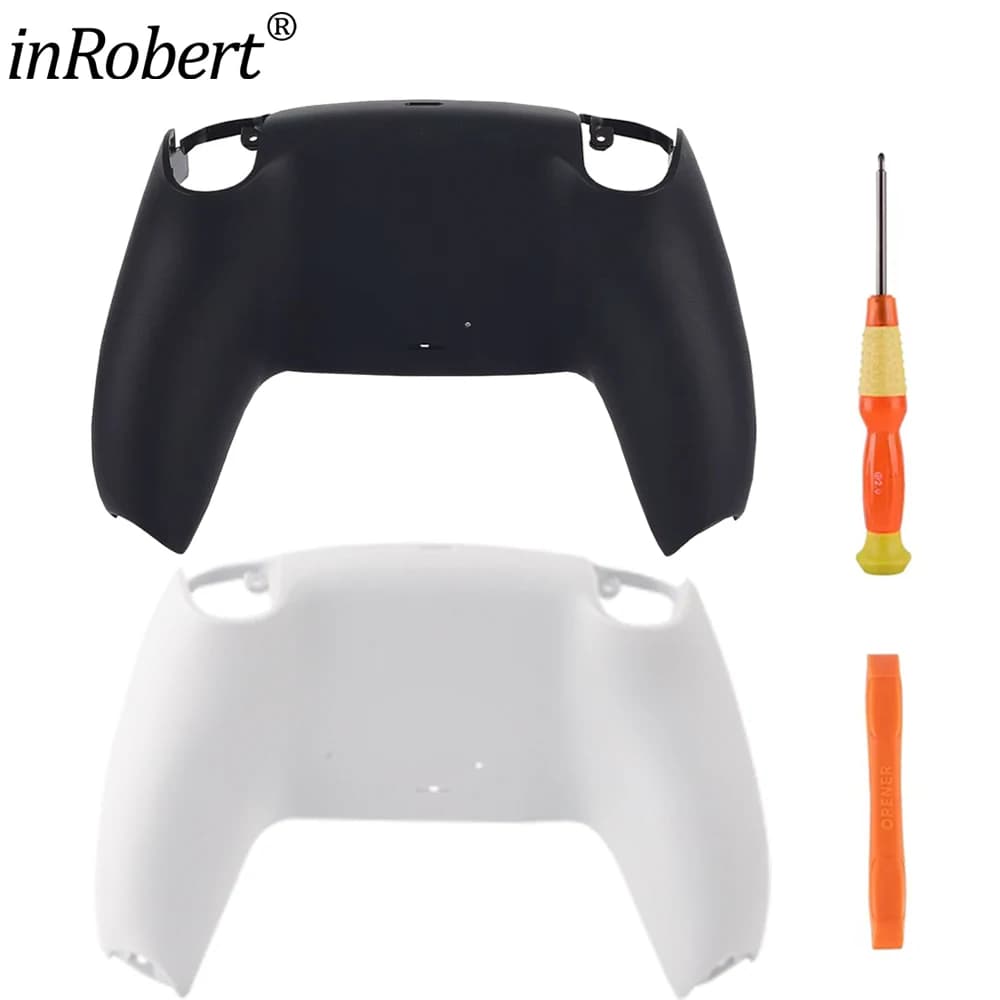Guscio Posteriore Antiscivolo per Controller PS5, Ricambio Scocca Anteriore e Posteriore BDM-010/020/030/040/050, Guscio Personalizzabile Fai-da-te per Modifiche e Riparazioni