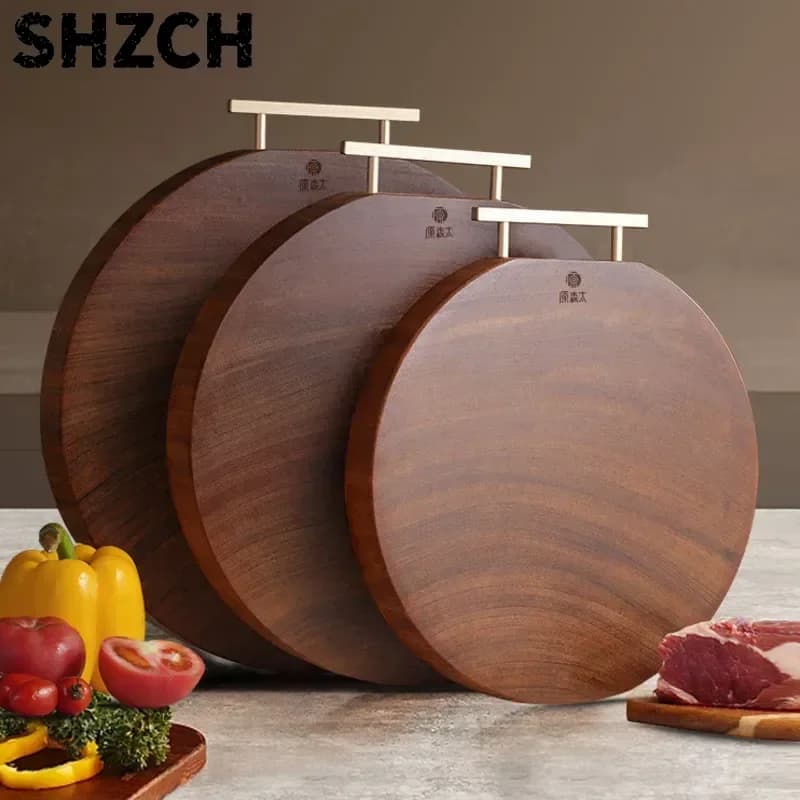 Round Cutting Board Kitchen Special Sticky Board Mildew-proof Antibacterial Household Thick Cutting Board