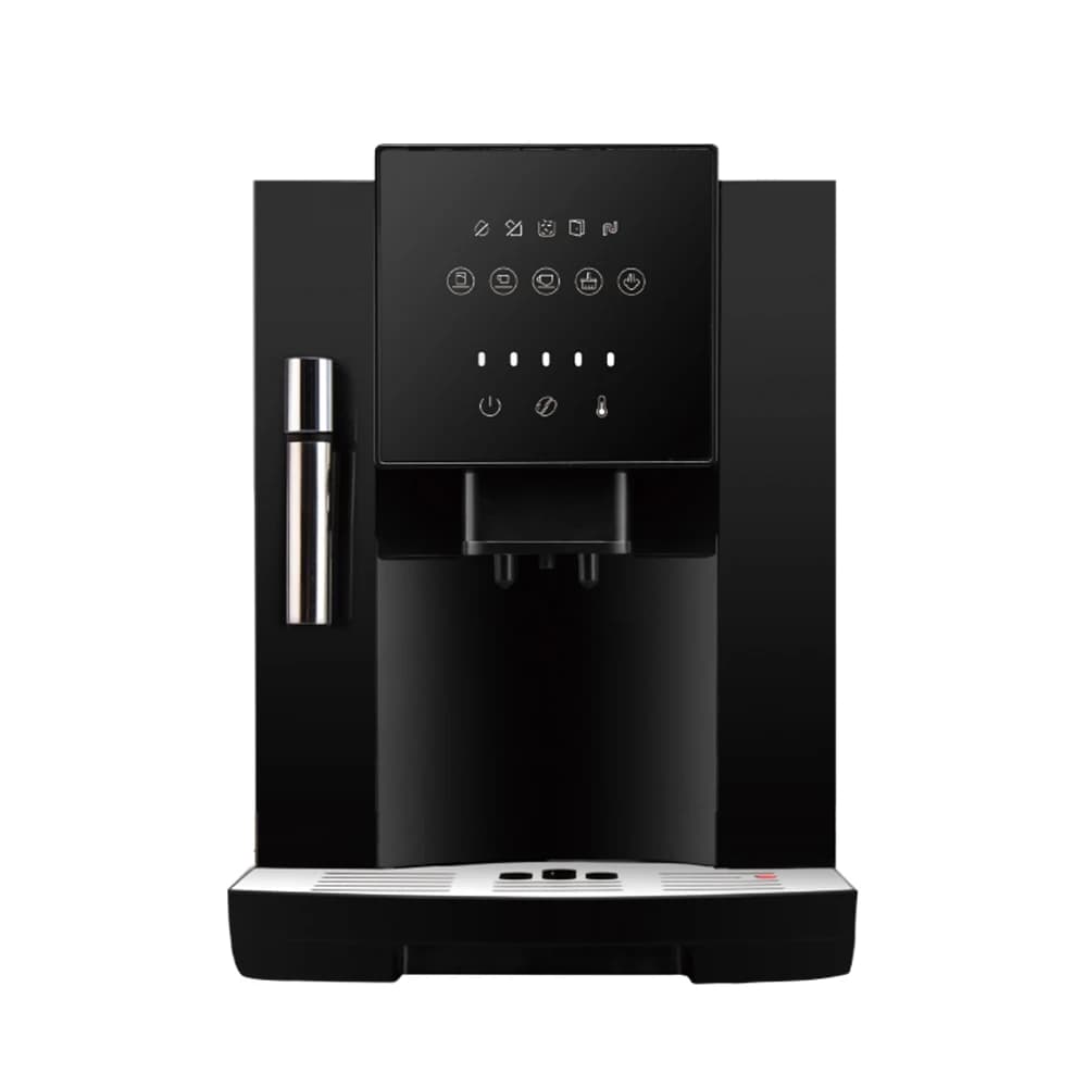 Automatic Coffee Machine for Espresso, Capuchin, Milk and Hot Water with Integrated Milk Foam - The Most Popular