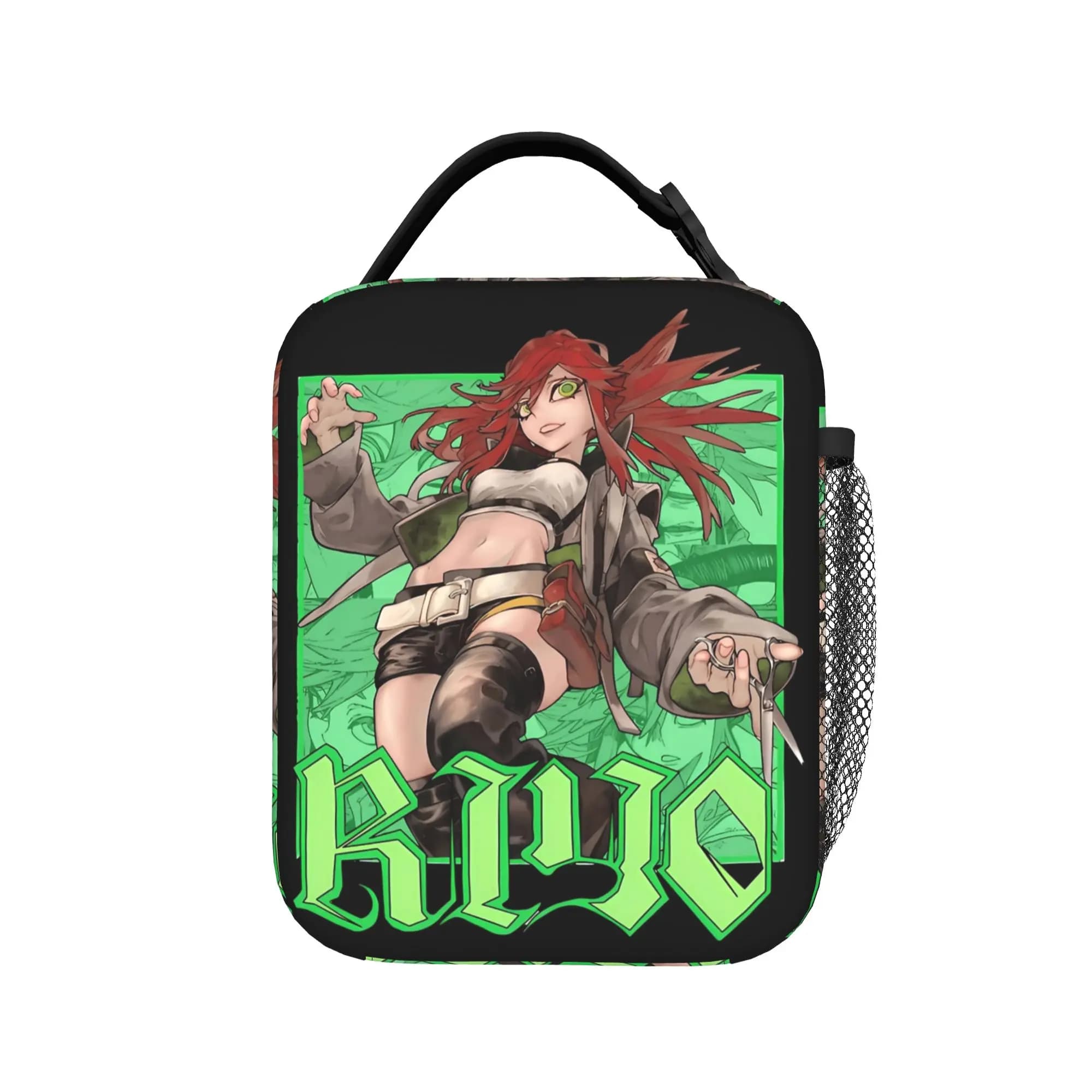 Riyo Gachiakuta Japanese Anime Thermal Insulated Lunch Bag for Picnic Portable Food Container Bags Cooler Thermal Food Box