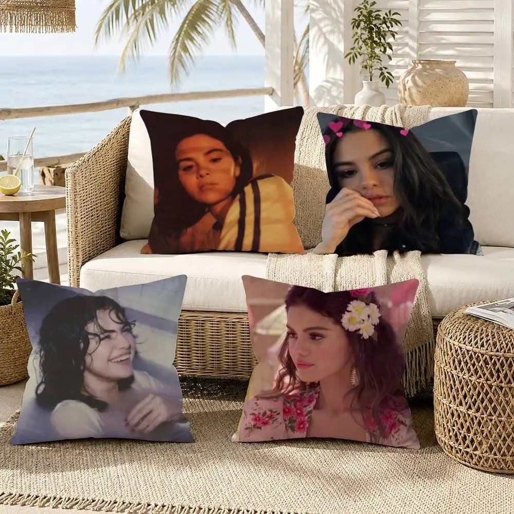 Selena Gomez i Said Love You First Pillow Case for Sofa Living Room Home office Decor Protective Cover
