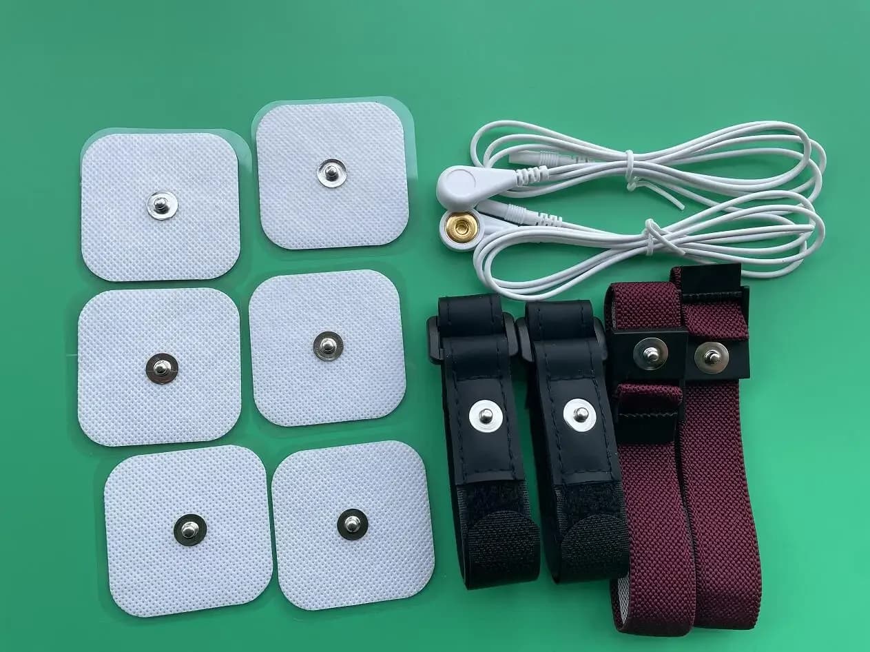 Braccialetti da polso compatibili con frequenza HEALY polsino con cinturino da polso + cavi + cuscinetti per elettrodi