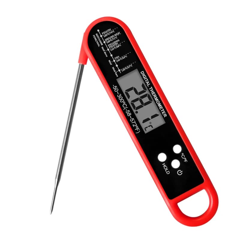 Digital Thermometer for Meat, Kitchen Thermometer for BBQ, Grill, Smoker, Friction, Sweets, Snapshot