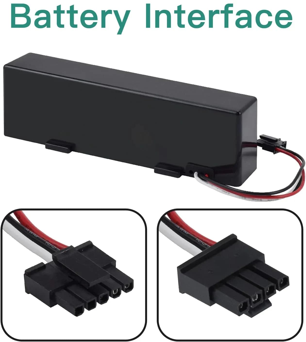 6800mAh 14.8V Replacement Battery Compatible for Xiaomi Mop, Mop 2s, Mop Pro, STYTJ02YM, Battery for Xiaomi Robot Vacumm