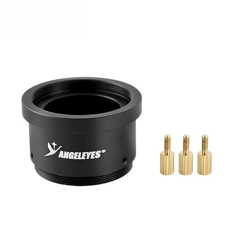 Adattatore da M42 femmina a 1,25 pollici con adattatore per telescopio con filettatura maschio M42 per fotografia cannocchiale/telescopio