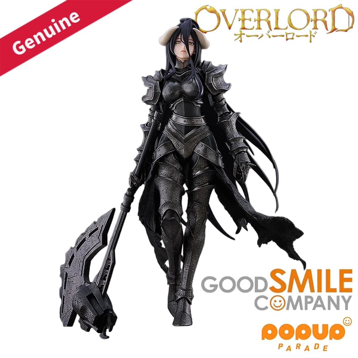 Originale Genuino Good Smile Company Prepintato Pop Up Parade Overlord Albedo Armor Ver. Regalo decorativo per figura anime L H = 240 mm