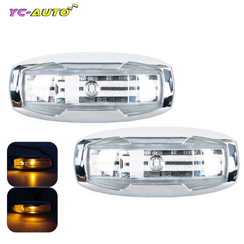 Per Ssangyong Nuovo Kyron Rexton 2008-2011 LED Lato Anteriore Parafango Luce Laterale Ripetitore Indicatore di Direzione Lampada Accessori Auto 8340008010