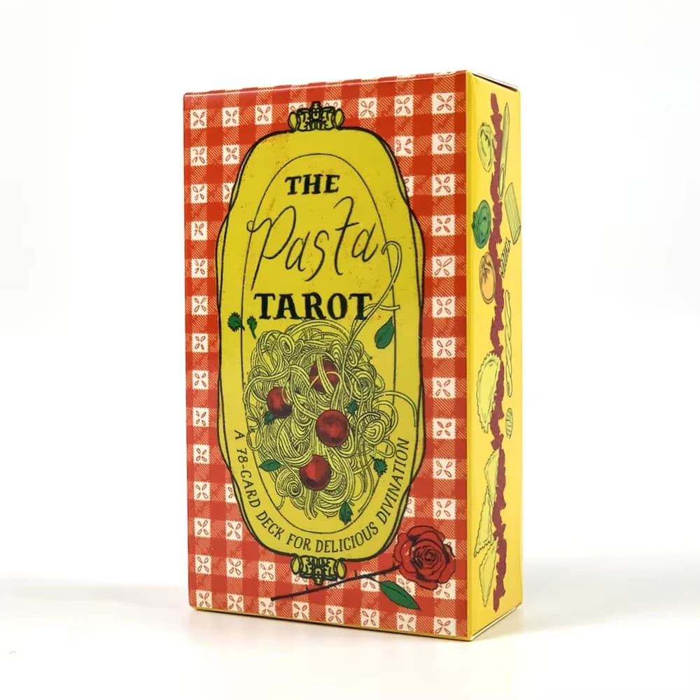 The Pasta Tarot Cards A 78 Deck Oracle English Visions Divination Edition Borad Playing Games