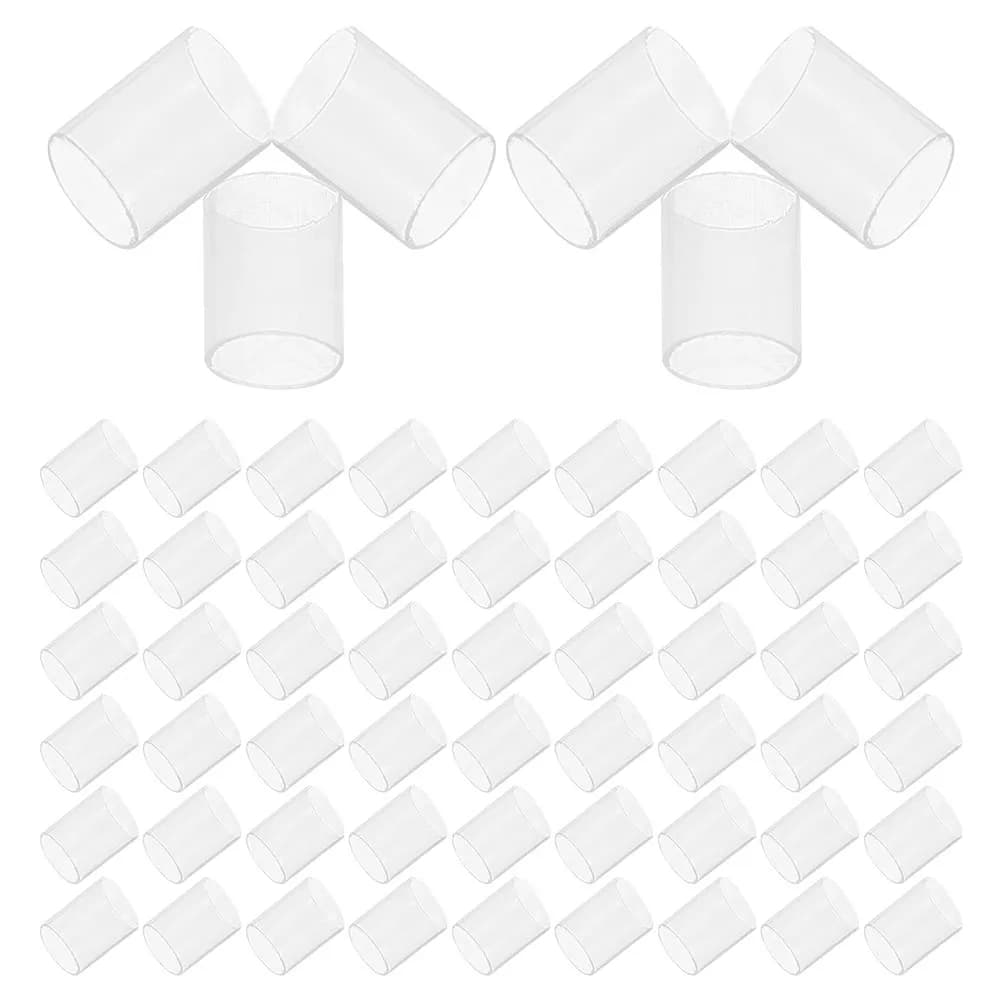 1 Bag Clear Pe Pillow Filling Tubes Soft Supportive Breathable Elastic Pillow Stuffing Refill Insert for Home Office Travel Bed