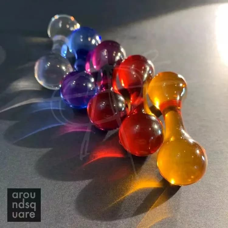Begleri Fidget Spinner Knucklebone Giocattolo Mini Begleri Perline Anti-stress Acrilico EDC ADHD Ansia Sollievo dallo stress Spinner a mano Giocattoli