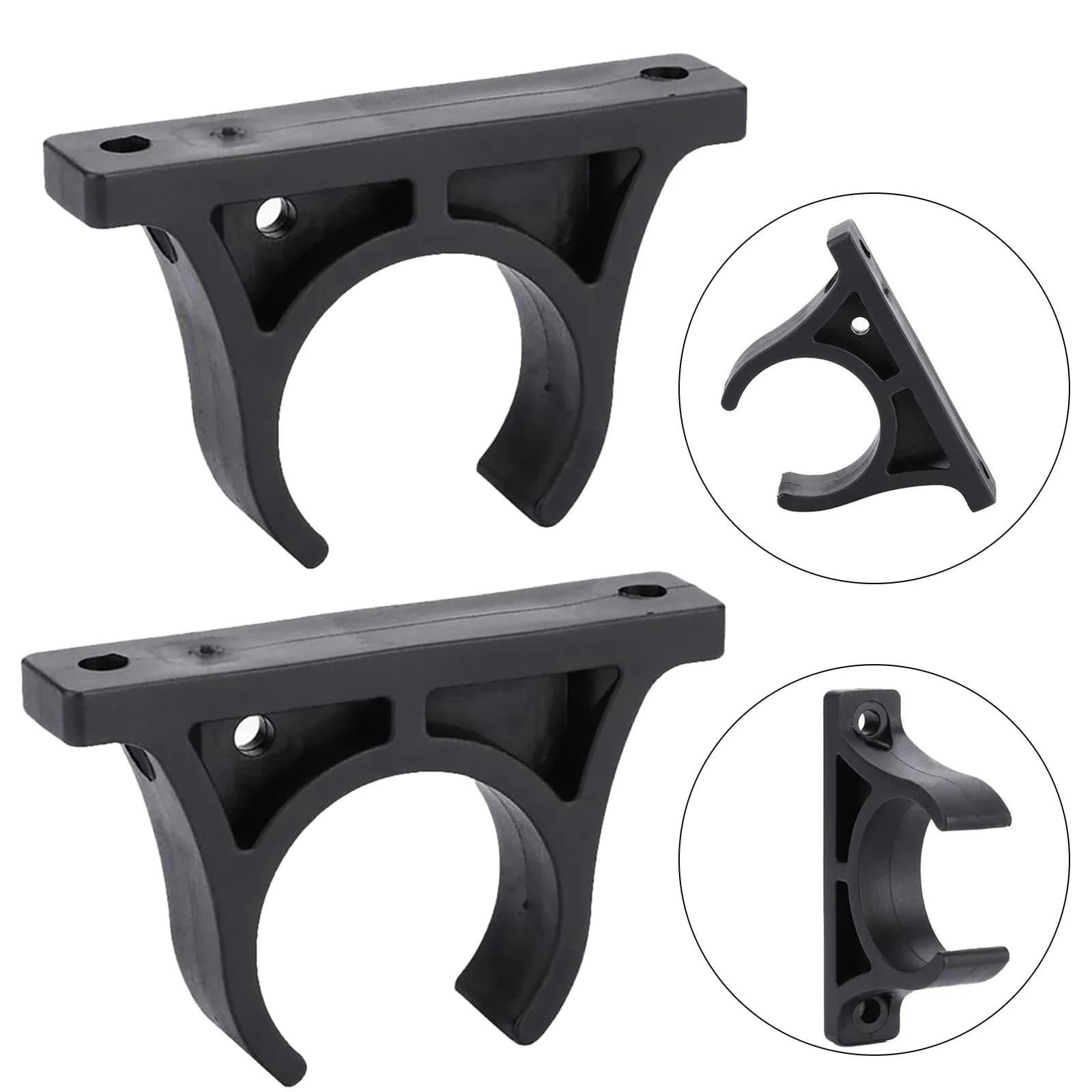 1 paio di supporti per Paddle supporto per Kayak Oar clip per Paddle in plastica supporto per montaggio per canoe Kayak accessori per barche