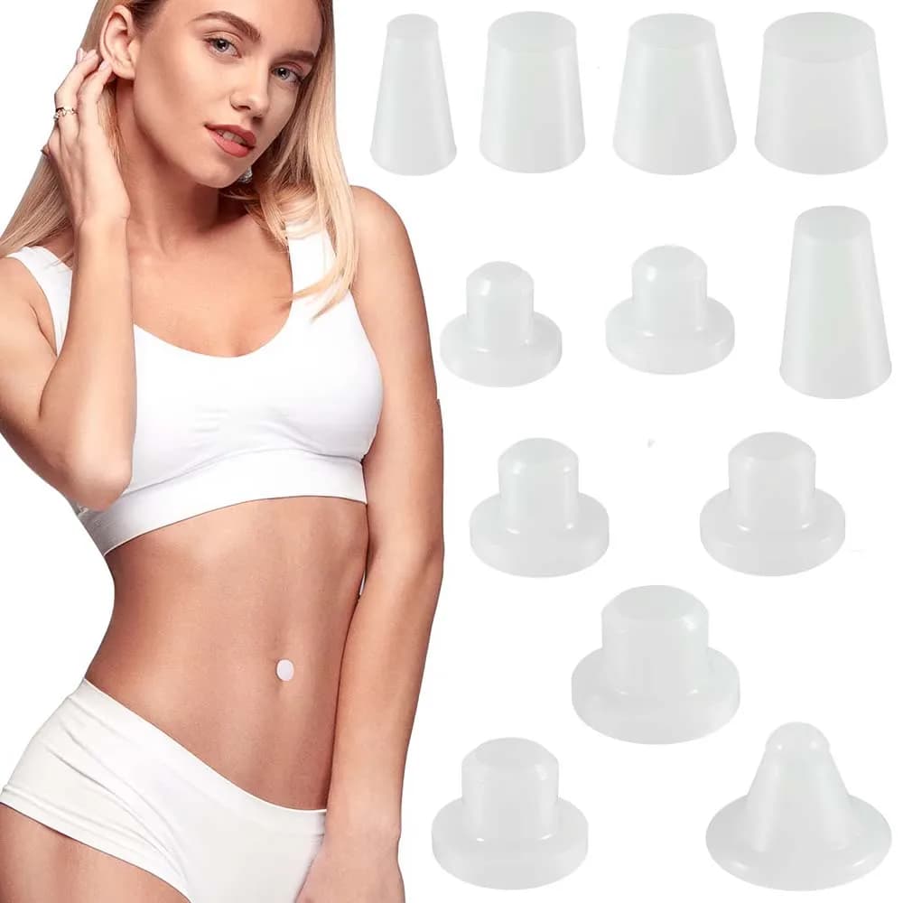 1PC Silicone umbilical plug for umbilical umbilical trainer for ombelic surgery reducing weight and repair of umbilical hernia