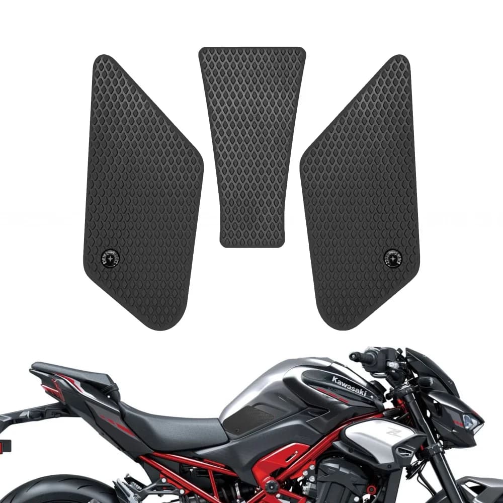 For Kawasaki Z900 2025-Corrente Moto Tank Traction Pad Sticker Gas Ginocchio Grip for an improved driving experience