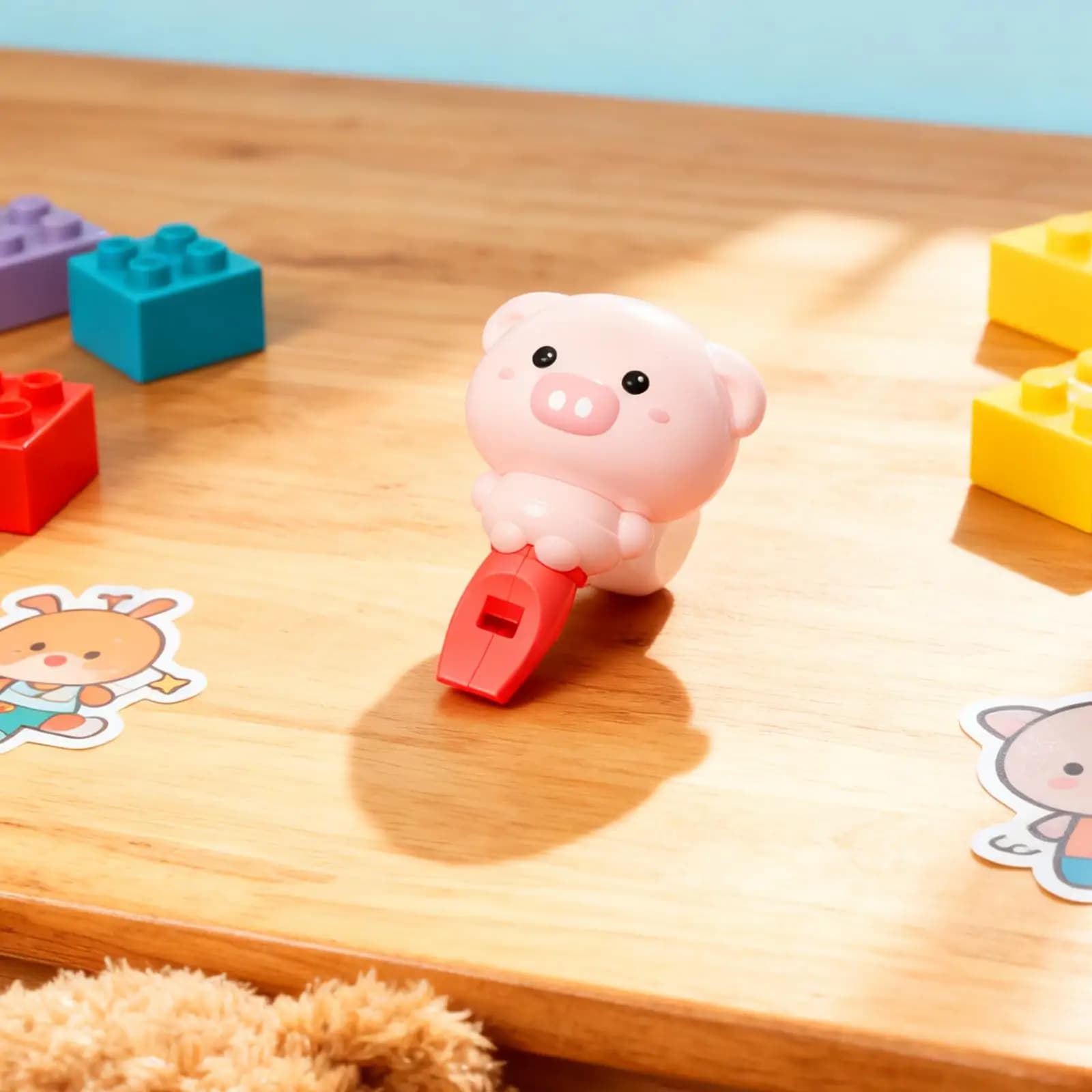 Animal Cartoon Whistle for Kids Plastic Sound Instrument Educational Party Favor Toy for Boys Girls