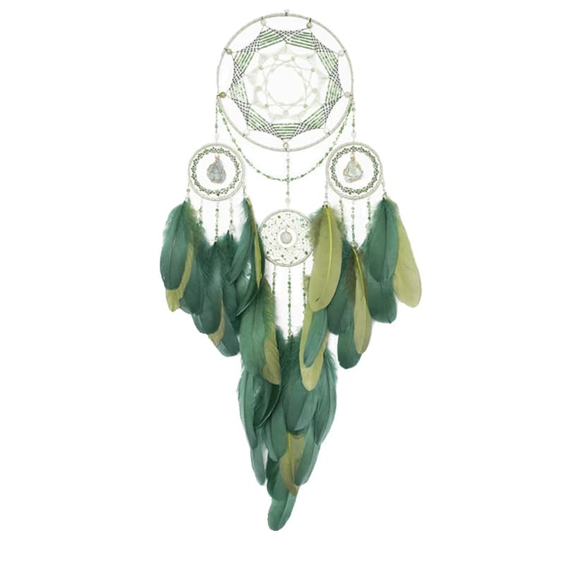 Youmeng Green Mori Advanced Dream Catcher Material Pack Finished Pendant Handmade Gift