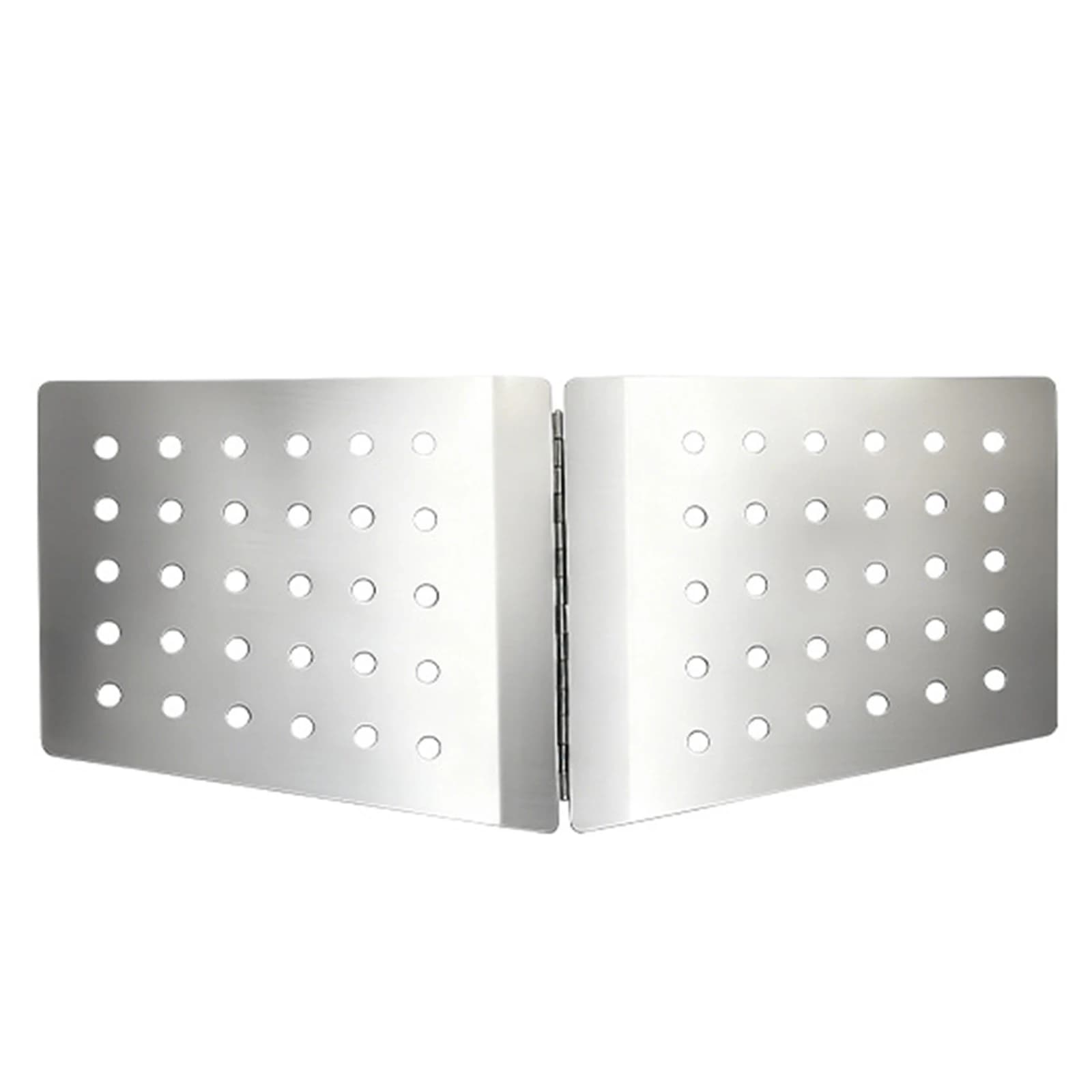 Lightweight 160g Foldable Windshield for Camping Stoves Fire Pits and Outdoor Cooking Made from 430 Stainless Steel