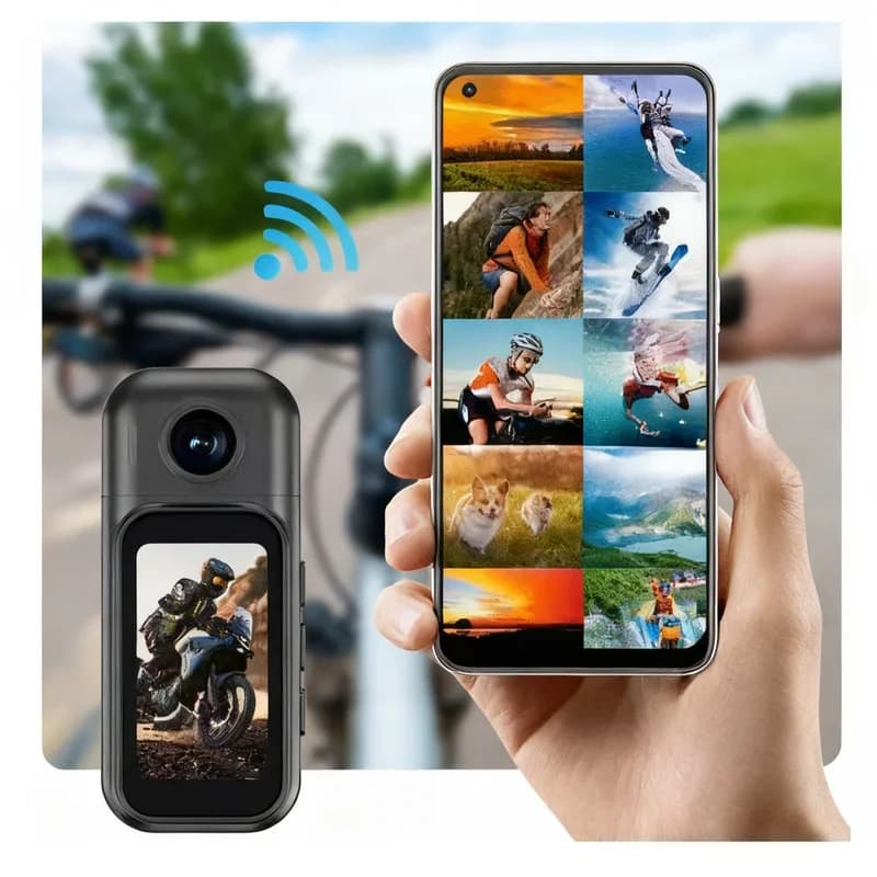 1080P FHD Outdoor Sports Camera In Helmet Motorcycle Bike Sport Mini Camera Filming Bicycle Action Body Cam And Video Recording