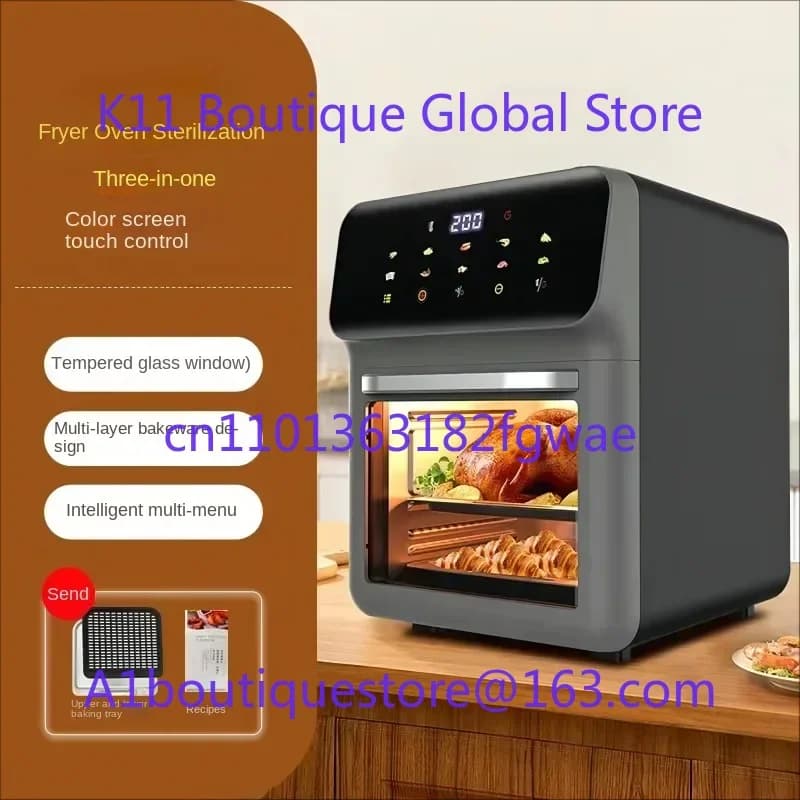 Air Fryer Large Capacity Electric Oven Household Multi-Functional Air Fryer Visual Large Capacity