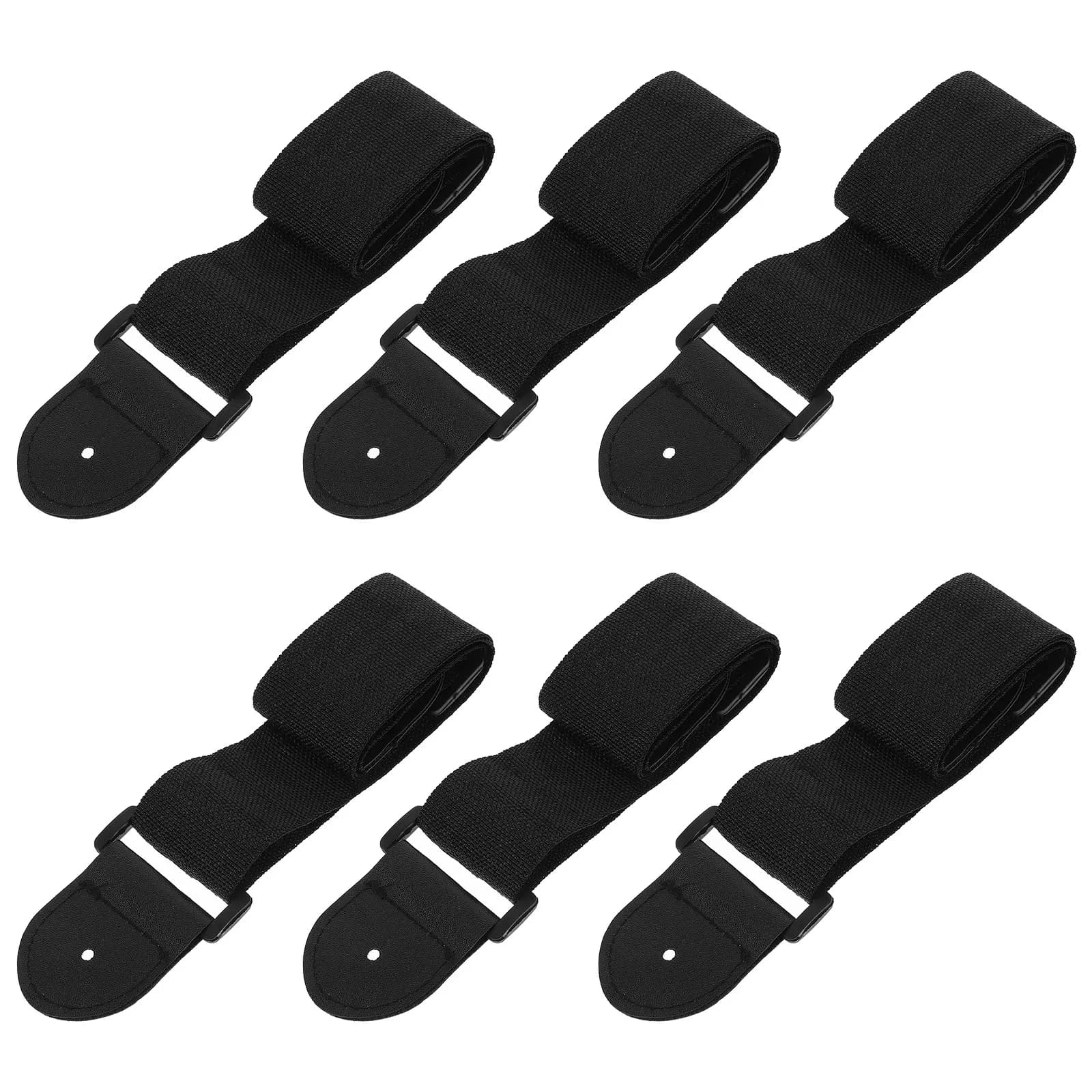 Set di 8 Cinghie Regolabili per Chitarra e Basso, Comode e Resistenti, per Chitarra Elettrica e Acustica