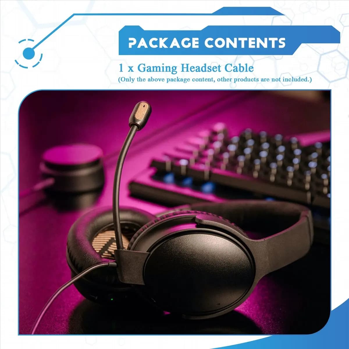 (A26M) Cavo per cuffie da gioco con microfono per cuffie da gioco staccabili con cancellazione del rumore BOSE Quiet Comfort 35 QC35