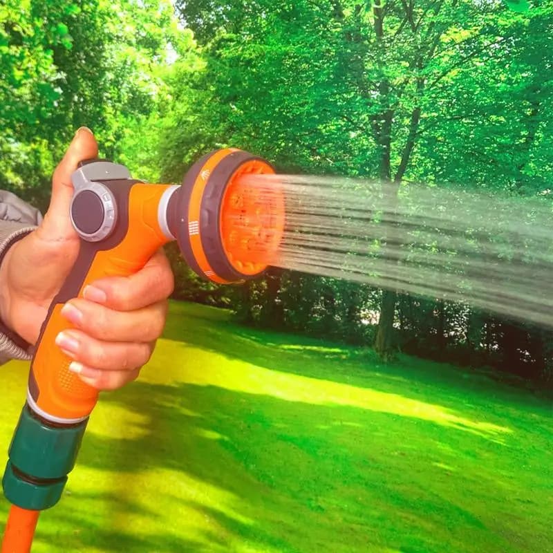 Water Pipe Sprinkler Water Pipe Sprinkler High Pressure Pipe Sprinkler Portable Loss Proof Garden Sprinkler 8 Adjustable Spray Models