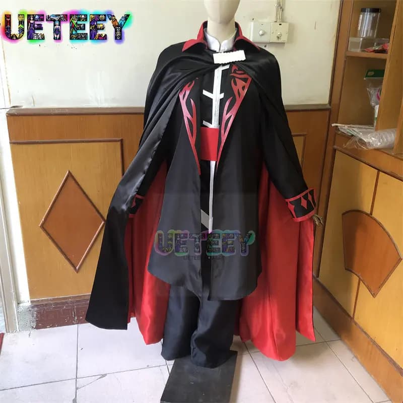 UETEEY COS Costume da Dracula di Castlevania, Costume di Halloween su Misura