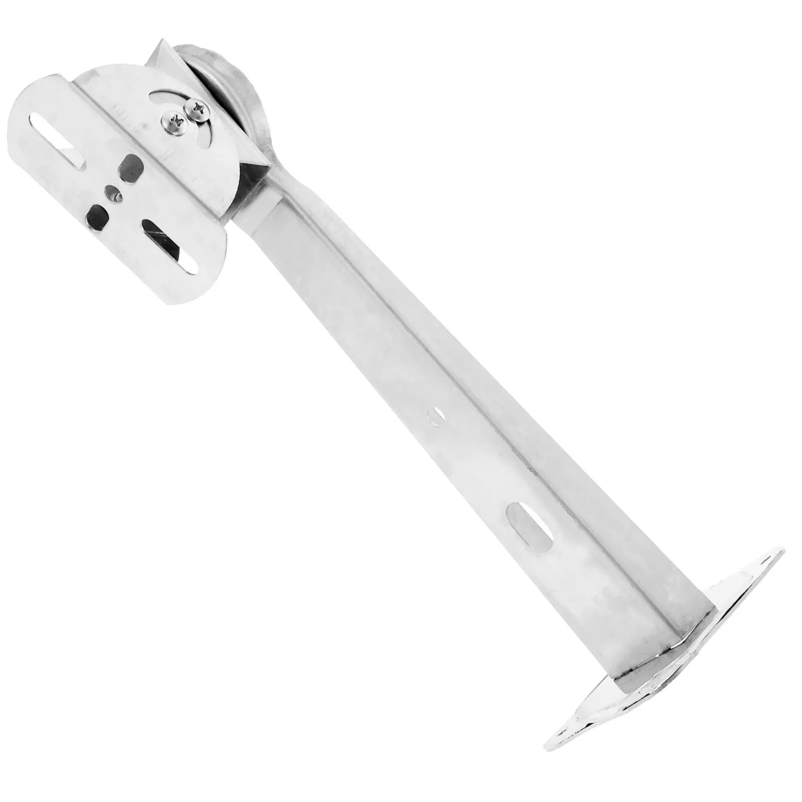 Heavy Duty Stainless Steel Camera Mounting Bracket Wall Mounted Adjustable Pan Tilt Security Camera Support Stand Universal Fit