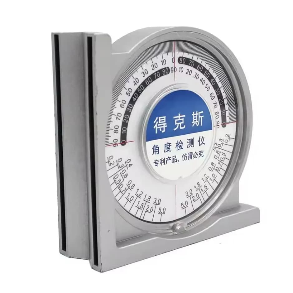 Inclinometro Magnetico Portatile, Misuratore d'Angolo Flessibile a Gomito, Strumento per Livellamento Piastrelle, Muratura e Scaffalature in Ferro